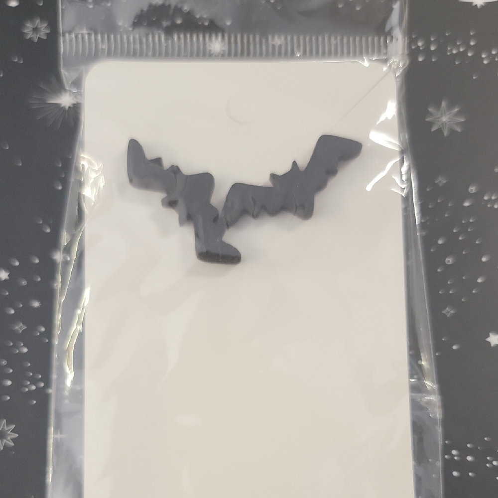 Black Bat Earrings